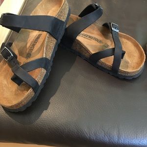 Birkenstock Mayari oiled leather sandal Sz 39